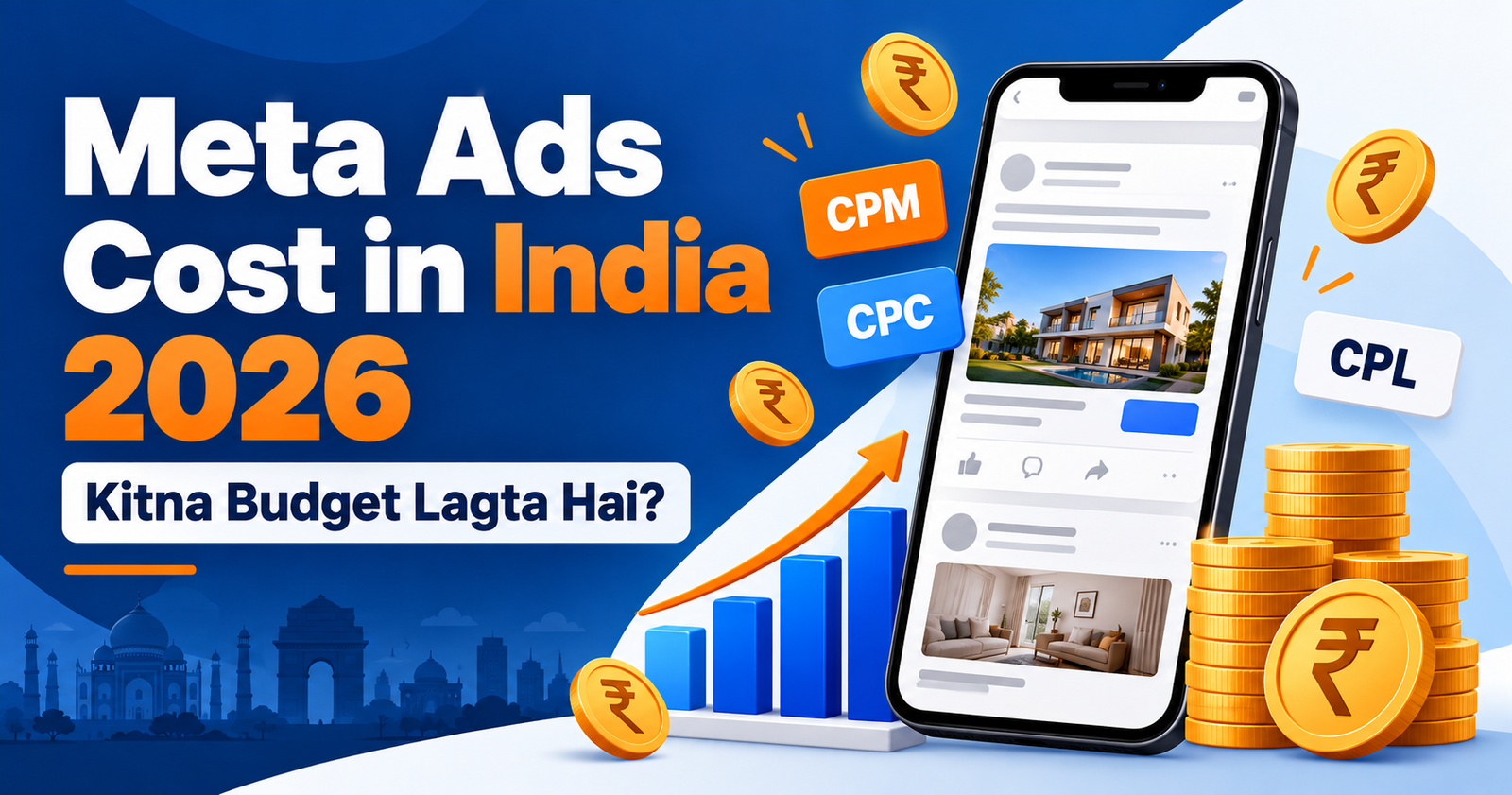 Meta Ads Cost in India 2026: Facebook aur Instagram Ads me Kitna Budget Lagta Hai?